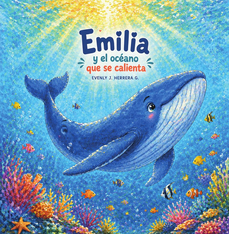 Portada de Emilia y el océano que se calienta